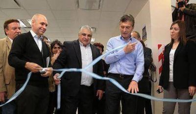 Macri inaugur� la nueva sede de la Comuna 11