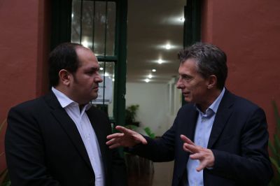 Mauricio Macri recibi� al intendente de Asunci�n del Paraguay