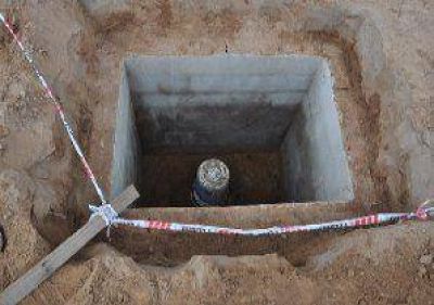 El fin de semana finalizan la instalaci�n de la red de agua