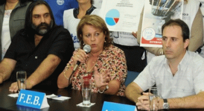 El Frente Gremial Docente vuelve al paro 