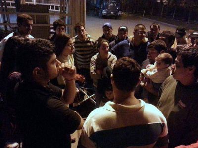 Tensi�n en la planta de Baggio por los trabajadores despedidos