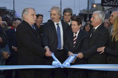 Municipio de Lan�s: inauguraron el esperado Paseo 9 de Julio