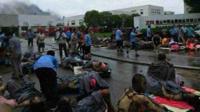 Explosi�n en una f�brica china deja 65 muertos