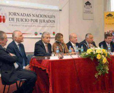 Iniciaron en ciudad las Jornadas Nacionales de Juicios por Jurados