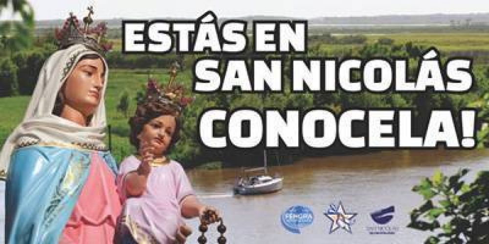 Un hermoso cartel de bienvenida