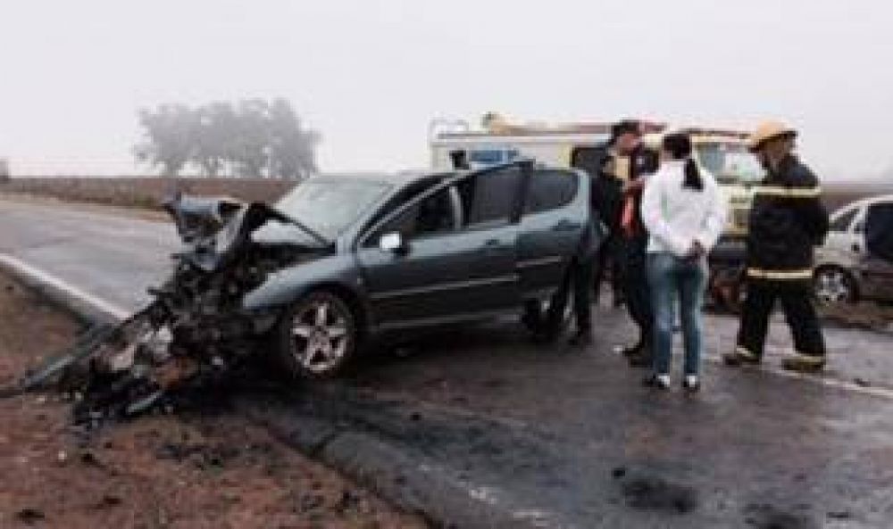 Choque frontal en Ruta 65 altura Jun�n: Dos muertos