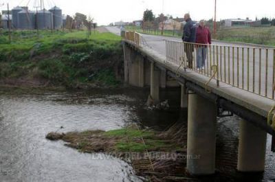 Choque en el puente de Constituyentes
