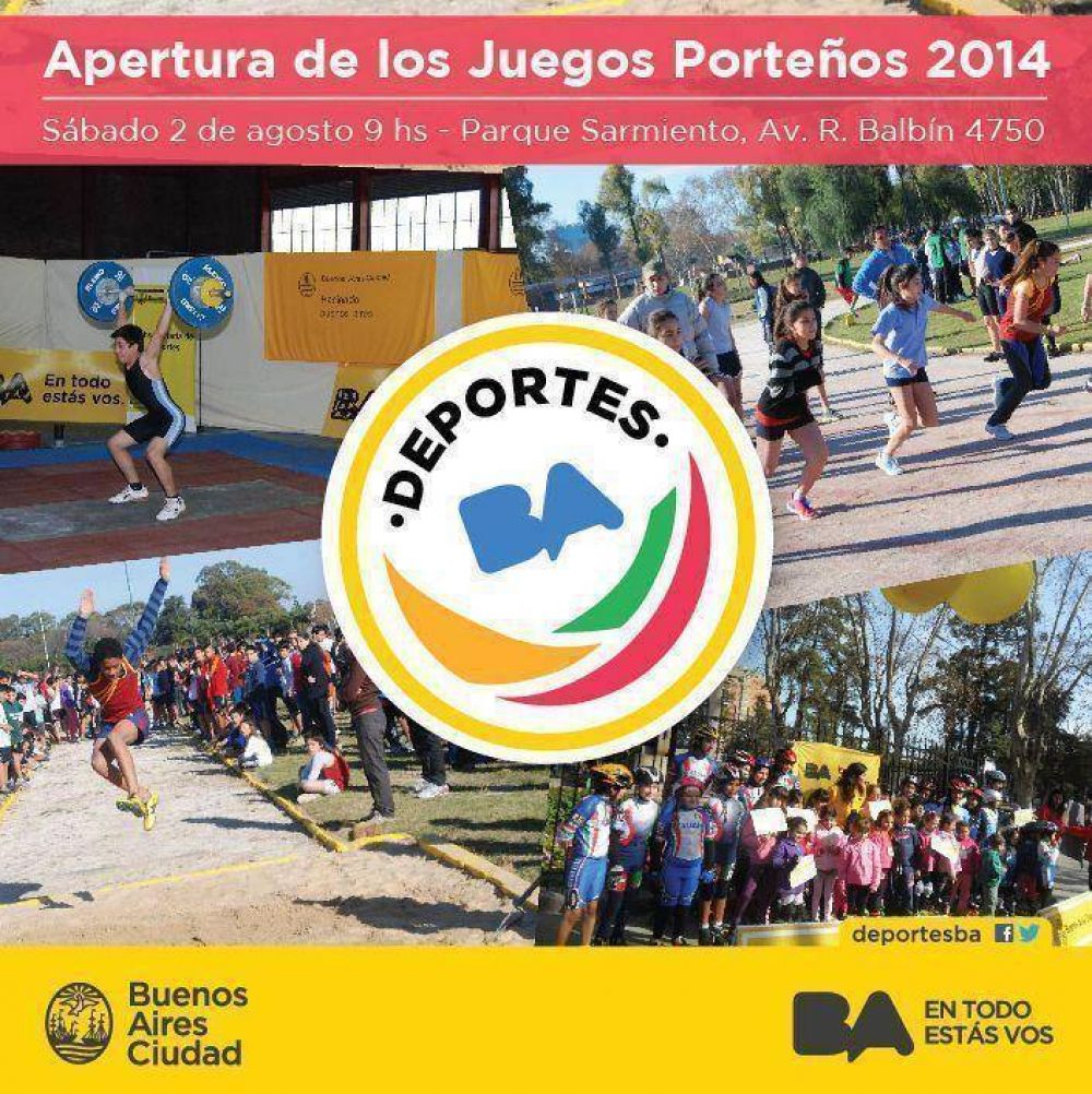 Se lanzan los Juegos Porte�os 2014