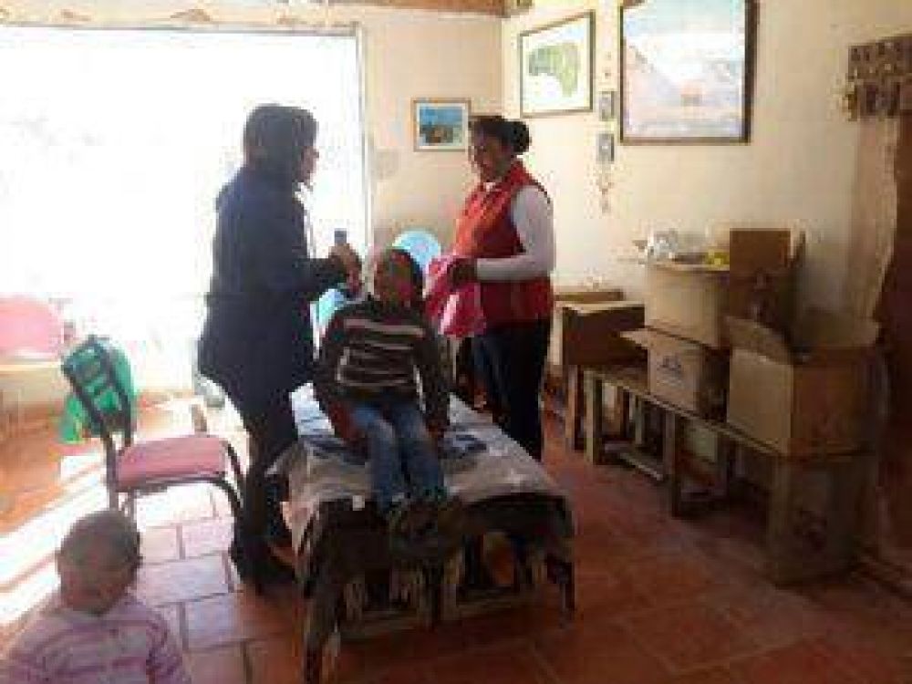 El APRa brind asistencia sanitaria a nios de Antofagasta de la Sierra