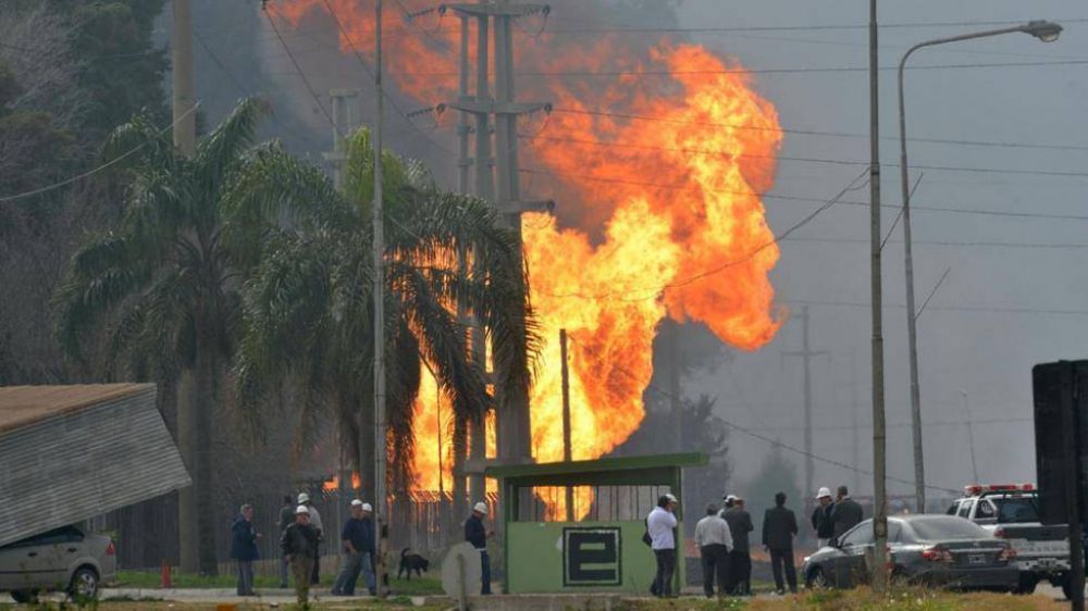 La falta de gas por la explosi�n frena la producci�n en varias industrias