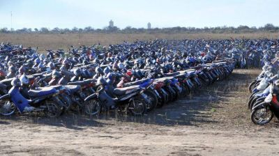 Nadie reclama 2.500 motos que fueron secuestradas