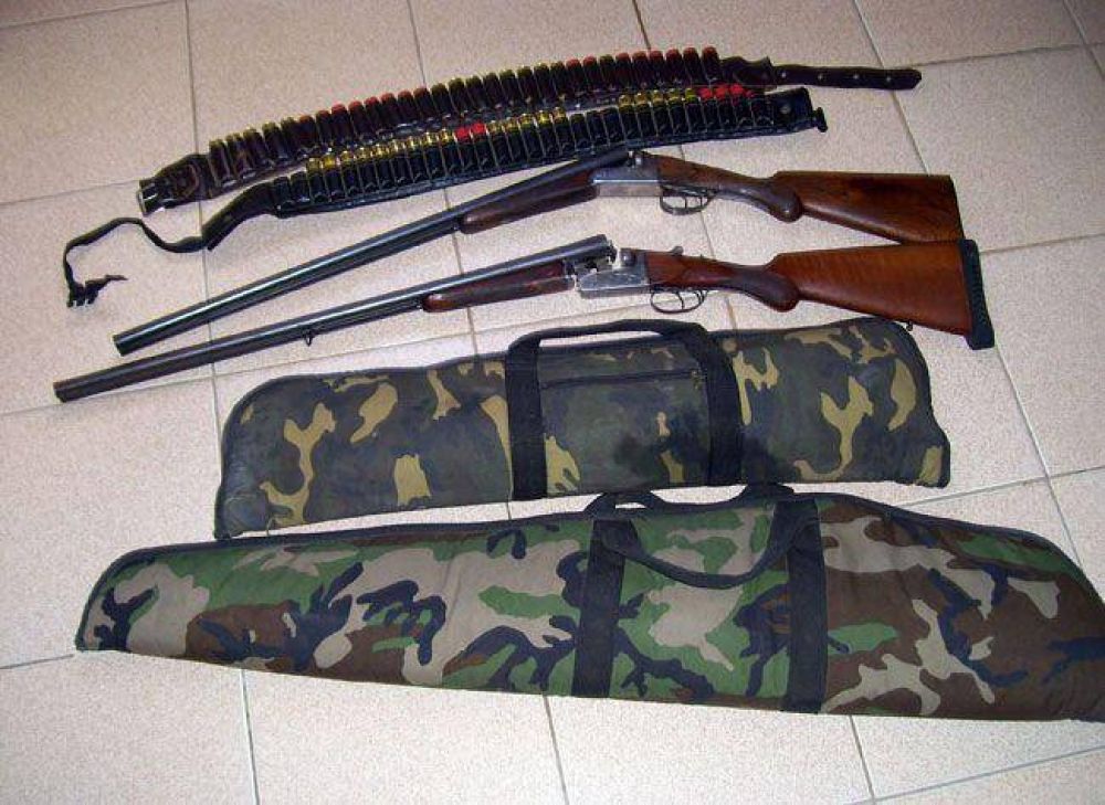 Secuestraron armas y una camioneta a cazadores en Ingeniero Luiggi