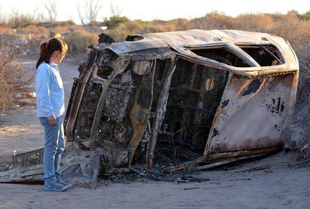 Encuentran quemado el auto de un jubilado desaparecido el viernes