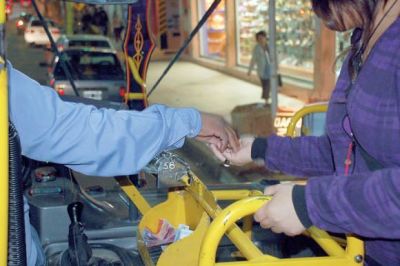 Ya comenz� a regir el aumento en las tarifas de transporte p�blico de pasajeros