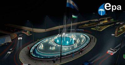 El municipio no construir�a una fuente de agua y quiere hacer un m�stil gigante en el �ireco