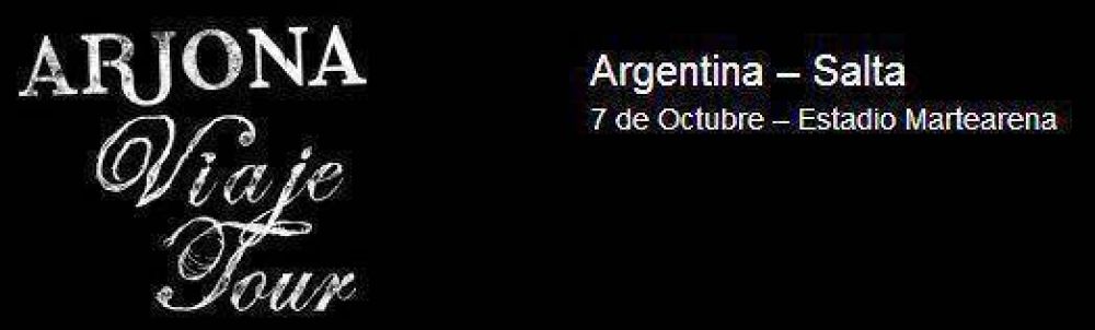 Ricardo Arjona vuelve a cantar en Salta