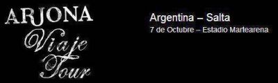 Ricardo Arjona vuelve a cantar en Salta