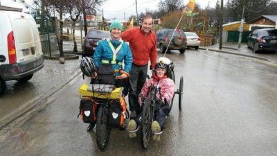 Parapl�jico ol�mpico recorre once mil kil�metros para llegar a Ushuaia