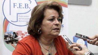 Seg�n la FEB, el paro docente alcanz� un acatamiento del 98 por ciento