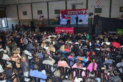 M�s de 40 mil personas disfrutaron de espect�culos en Vacaciones de invierno