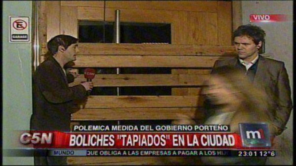 El Gobierno porte�o orden� la clausura de 600 boliches