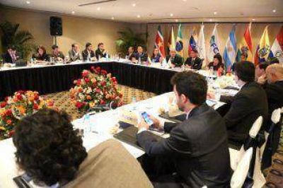 Guti�rrez estuvo en Venezuela en reuni�n de Mercosur