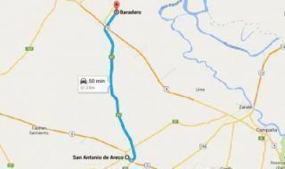 Vecinos reclaman por el estado de la Ruta 41