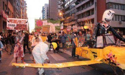 Organizaciones sociales volvieron a marchar contra Monsanto a 10 meses del acampe