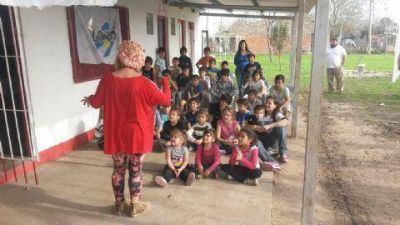 Comenzaron los festejos por el mes del ni�o en Ramallo
