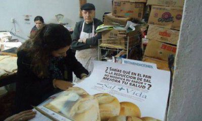 Oncativo es la primera ciudad de C�rdoba donde todas las panader�as usan menos sal