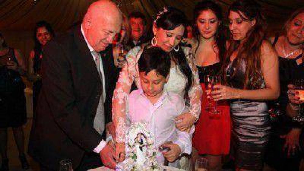 Se casaron Aldo Rico y Marisa Guilanea