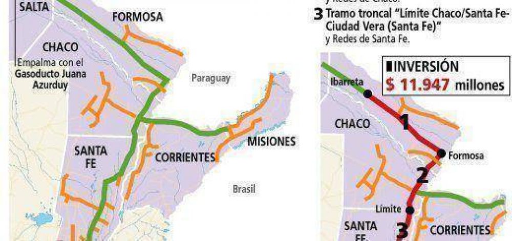 Naci�n prepara licitaci�n para extender gasoducto a Misiones