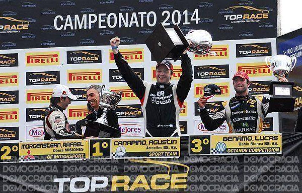 Agust�n Canapino obtuvo el Gran Premio Montanari del TRV6, corrido ayer en Jun�n
