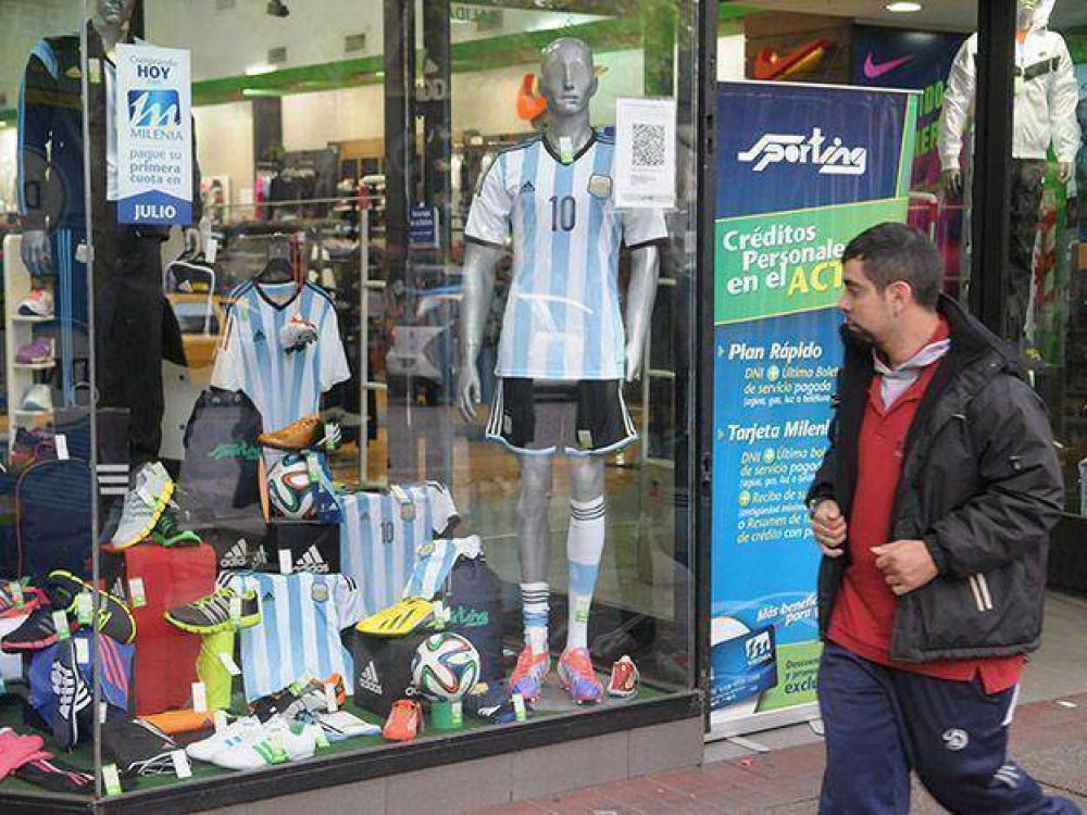 En Mendoza las ventas minorista de julio cayeron en promedio 9,24%