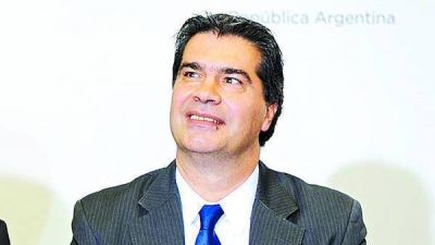 Con Boudou fuera del pa�s, Capitanich expone en el Senado