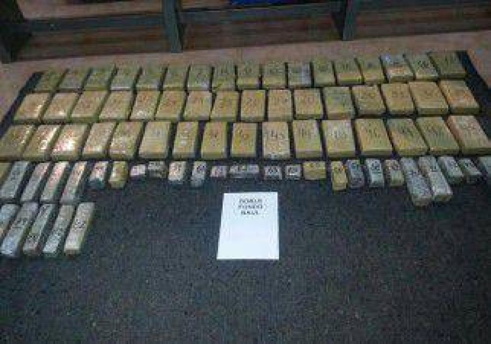 Secuestraron m�s de 50 kilos de marihuana en Pino Hachado 