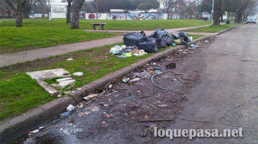 Vecinos se quejan por el precario servicio de la empresa 9 de Julio