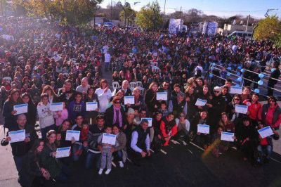 Comienza la construcci�n de 1000 viviendas el jueves en Villa Mercedes