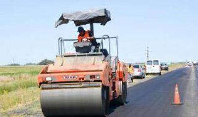 Repavimentan ruta que une Arrecifes con Salto