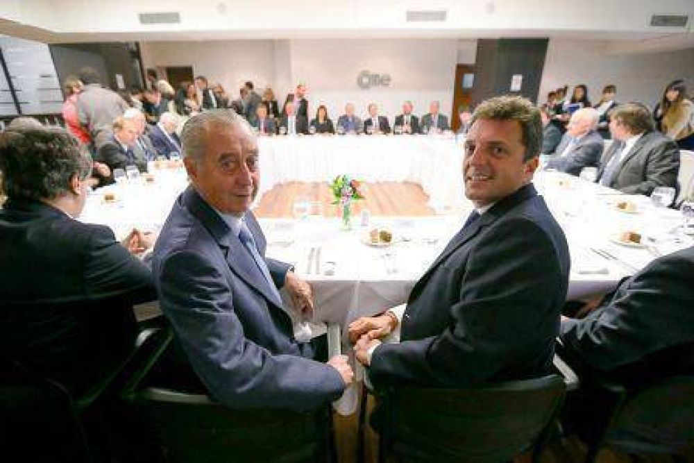 Massa pidi� �defender a las Pymes y cuidar el empleo� 