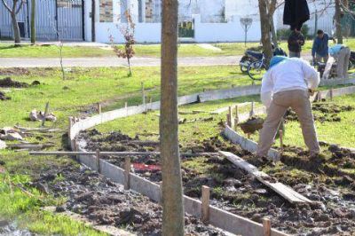 Se intensifican las obras del Plan �M�s Cerca� en la �Curva de las Naciones�