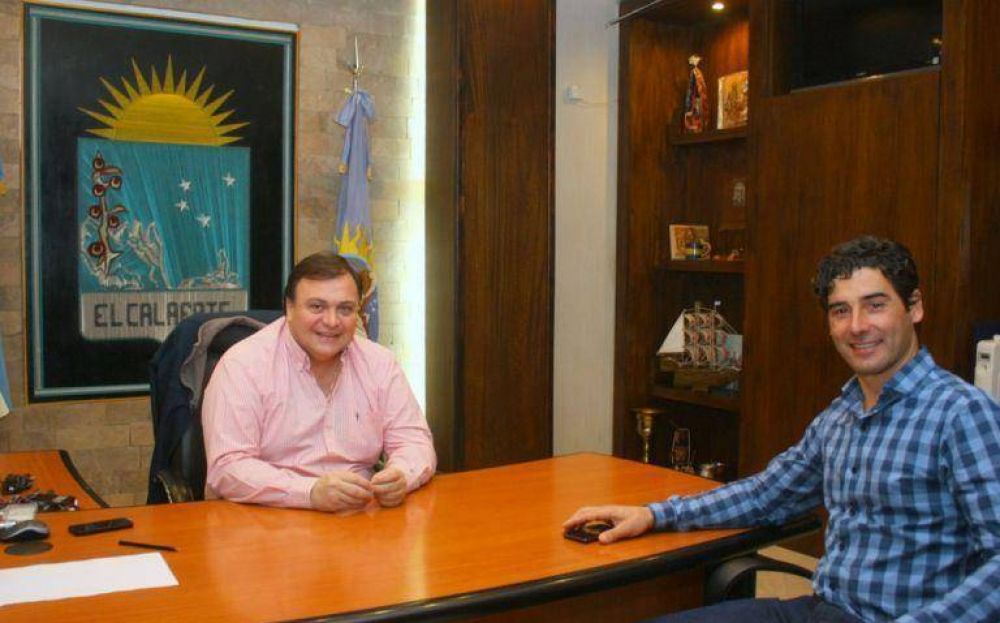Belloni recibi� al intendente de Punta Indio
