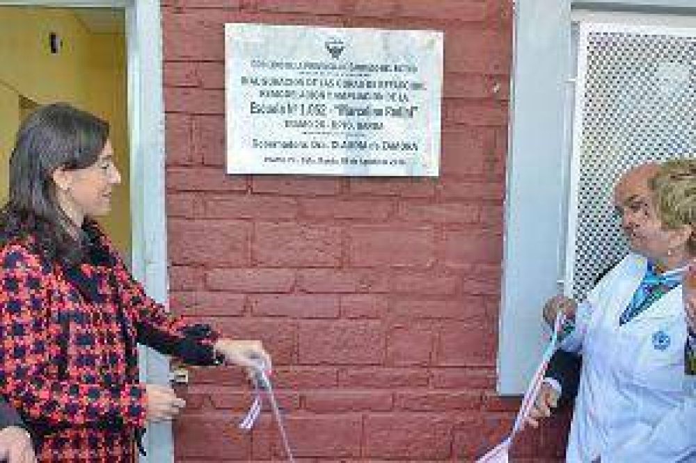 Nassif inaugur� obra escolar en el Dpto. Banda