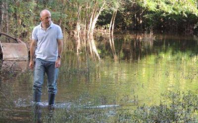 Ducot� cuestion� el estado de las calles en Pilar