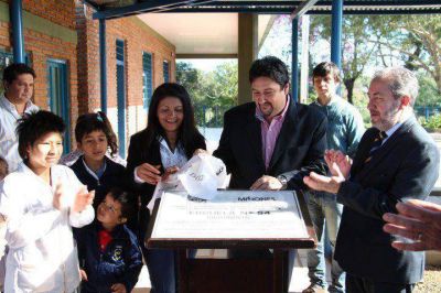 Closs inaugur� varias obras en lo que denominan �la refundaci�n� de Profundidad