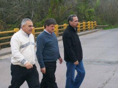 Celi, Scheffer y Arteaga recorrieron los arroyos troncales de la regi�n y se toparon con serias falencias