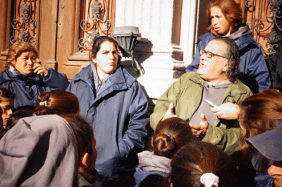Los trabajadores de las cooperativas presentaron el petitorio con los reclamos 