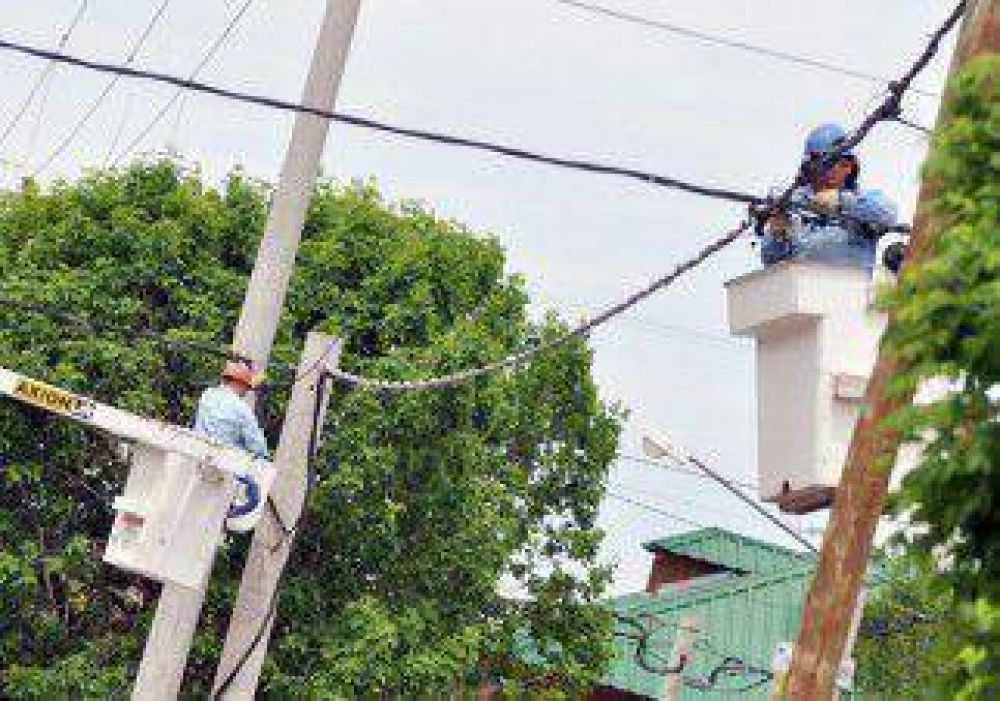 Un corte dej� sin luz a cinco barrios del Oeste 