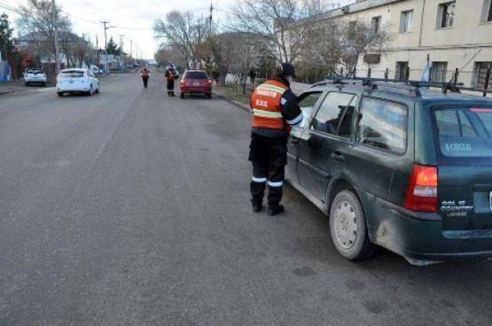 Contin�an realizando controles vehiculares