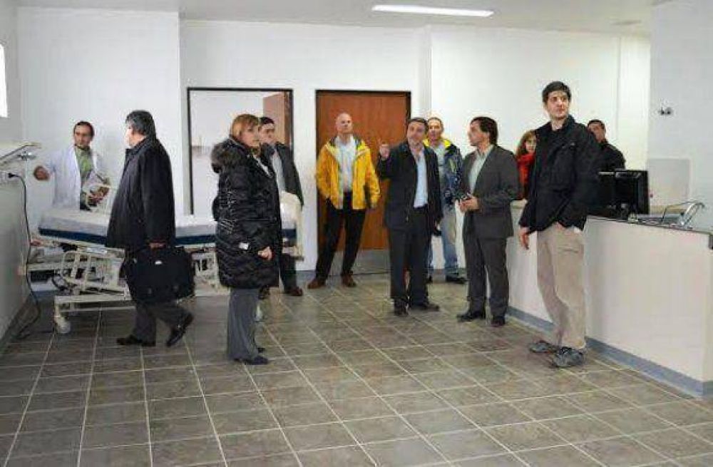 La obra de ampliaci�n del hospital R�o Grande empieza a ser una realidad